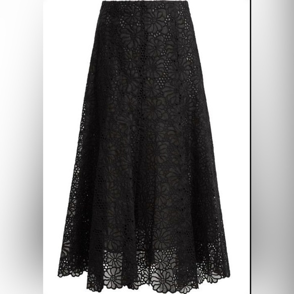 Rebecca Taylor eyelet midi/ maxi skirt. Size 2 - Picture 2 of 8